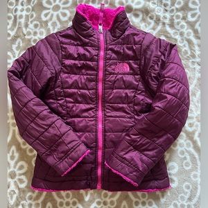 Girls The North Face Reversible Puffer Jacket
